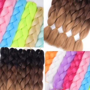 Ombre Color Synthetic Hair Braids