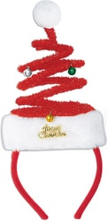 Case of [12] Springy Santa Headband