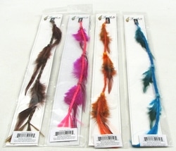 Medium Feather Hair Extension Assorted