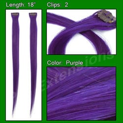 (2 PCS) Purple Highlight Streak Pack