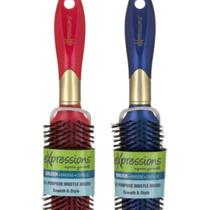 . Case of [48] Bristle Hair Brushes – Assorted Colors, All Purpose .