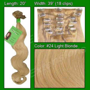 #24 Light Blonde – 20 inch Body Wave