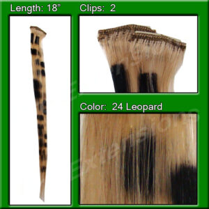 Blonde Leopard Highlight Streak Pack