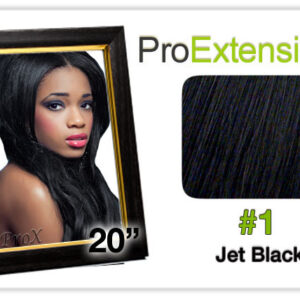 Pro Lace 20″, #1 Jet Black