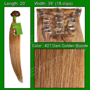 #27 Golden Blonde – 20 inch