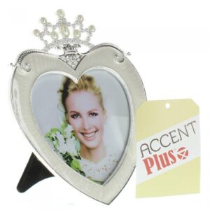 Princess Crown Heart Frame – 3×3