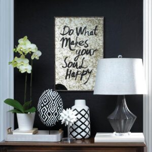 Do What Makes Your Soul Happy Decorative Mirror