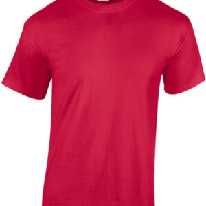 . Case of [12] Gildan Short Sleeve T-Shirt – Red, XL .