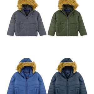 . Case of [24] Toddlers’ Hooded Jackets – 2T-4T, Assorted Colors .