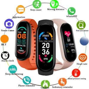 M7 Smart Watch Bluetooth Step Counting Sports Smart Bracelet Fitness Tracker Heart Rate Blood Pressure Sleep Monitor Smartwatch