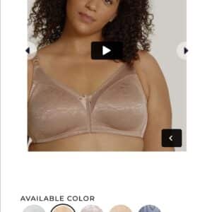 Double Support Lace Wireless Bra
